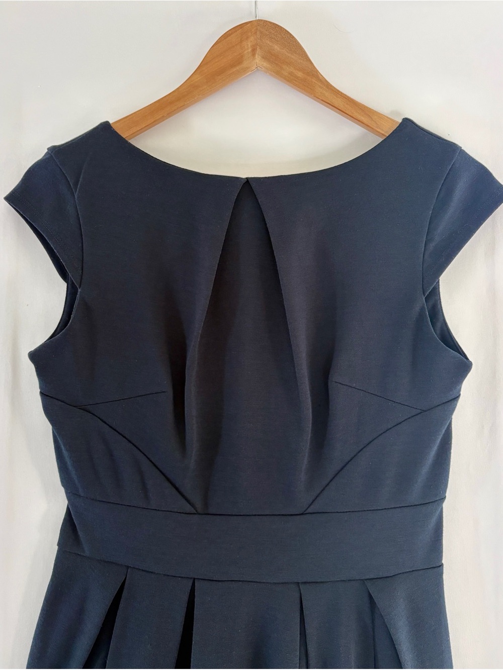 Dorothy Perkins Black Pleated Waist Dress